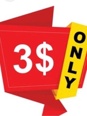 $3 only various items
